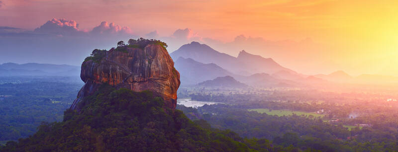 Sigiriya Felsen in Sri Lanka